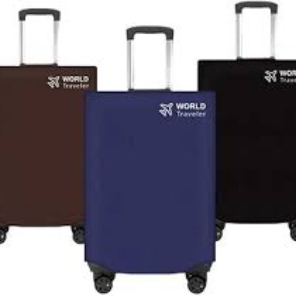 Luggage Protector / Suitcase Cover / Slip-On / NWT - Black - Various Sizes - Picture 6 of 9